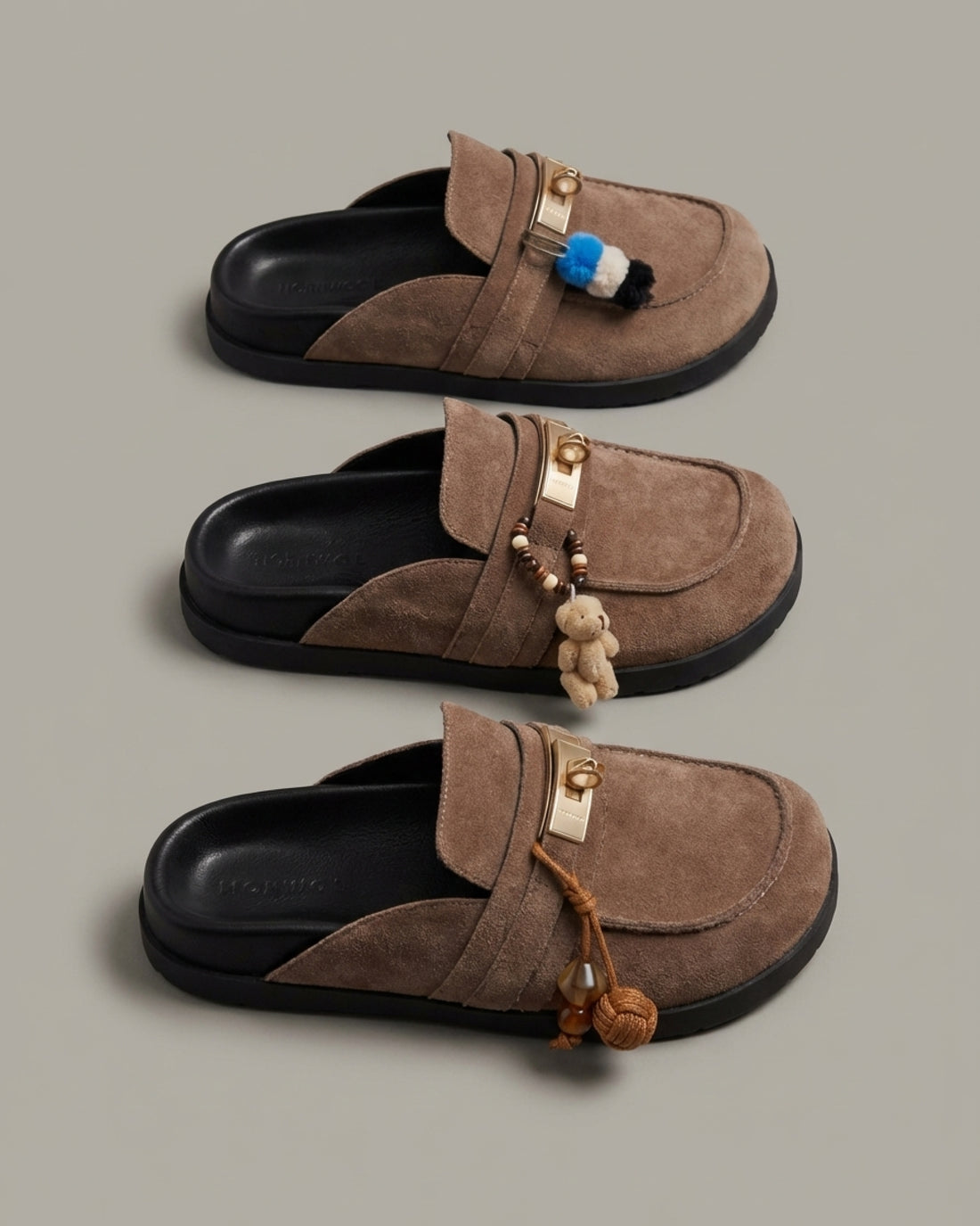 Tammy Mushroom Suede