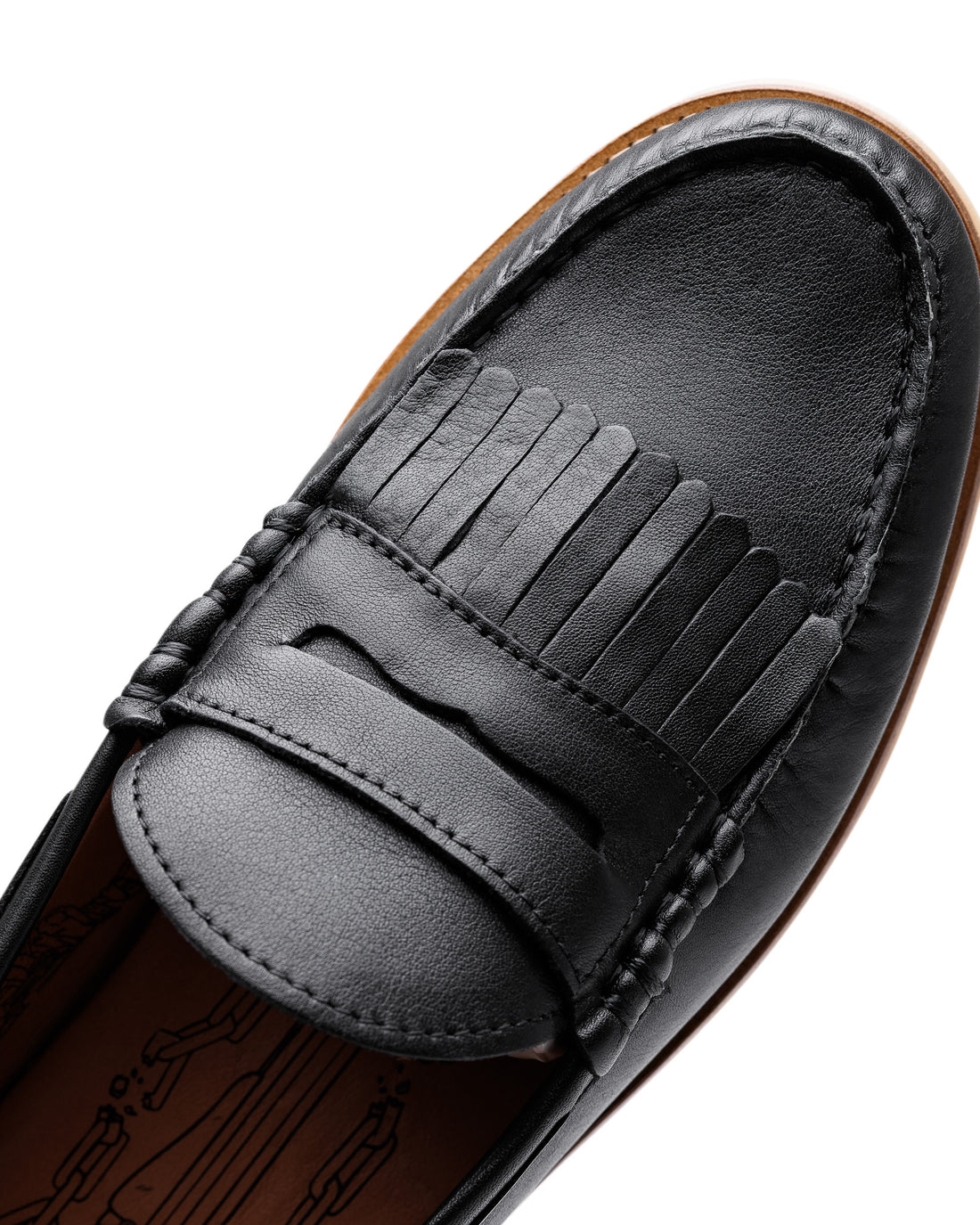 Ravello Black Leather
