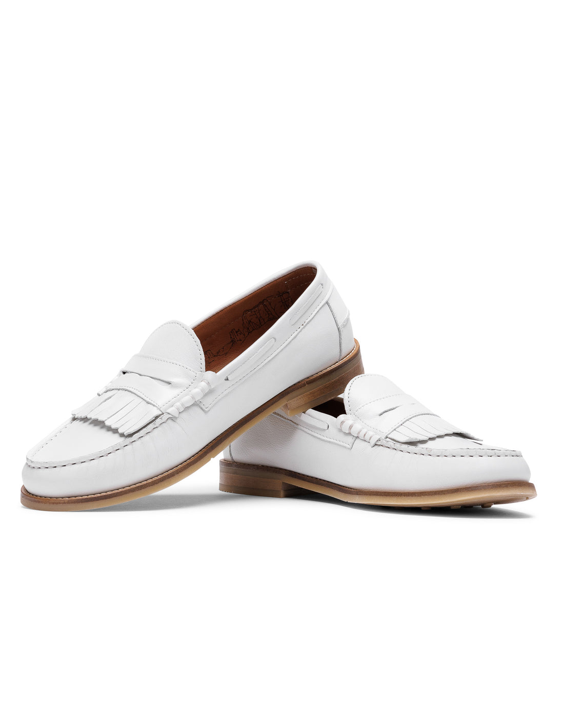 Ravello White Leather