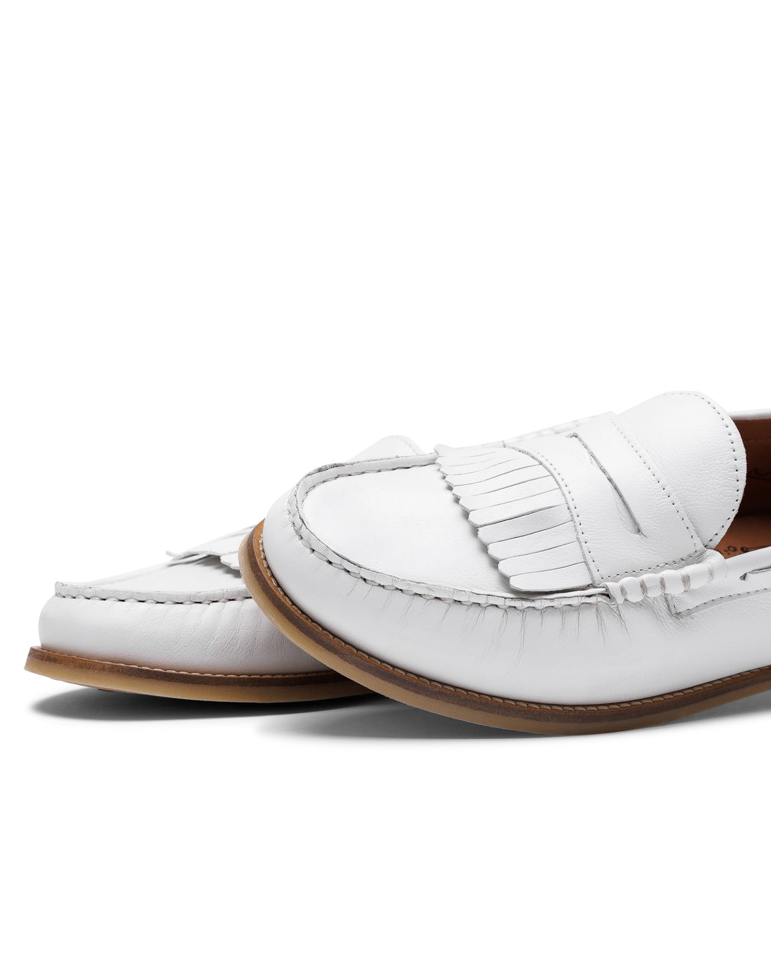 Ravello White Leather