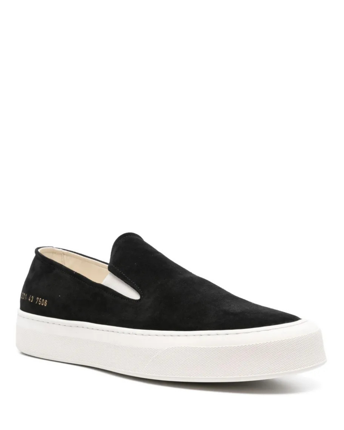Slip On In Suede Black/White Suede 5231 7506