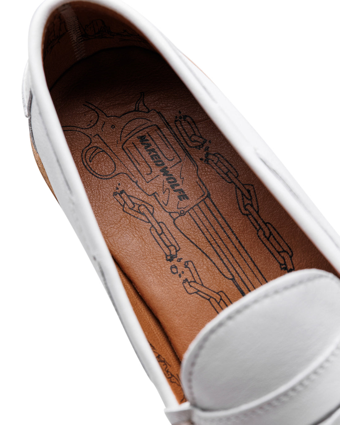 Ravello White Leather