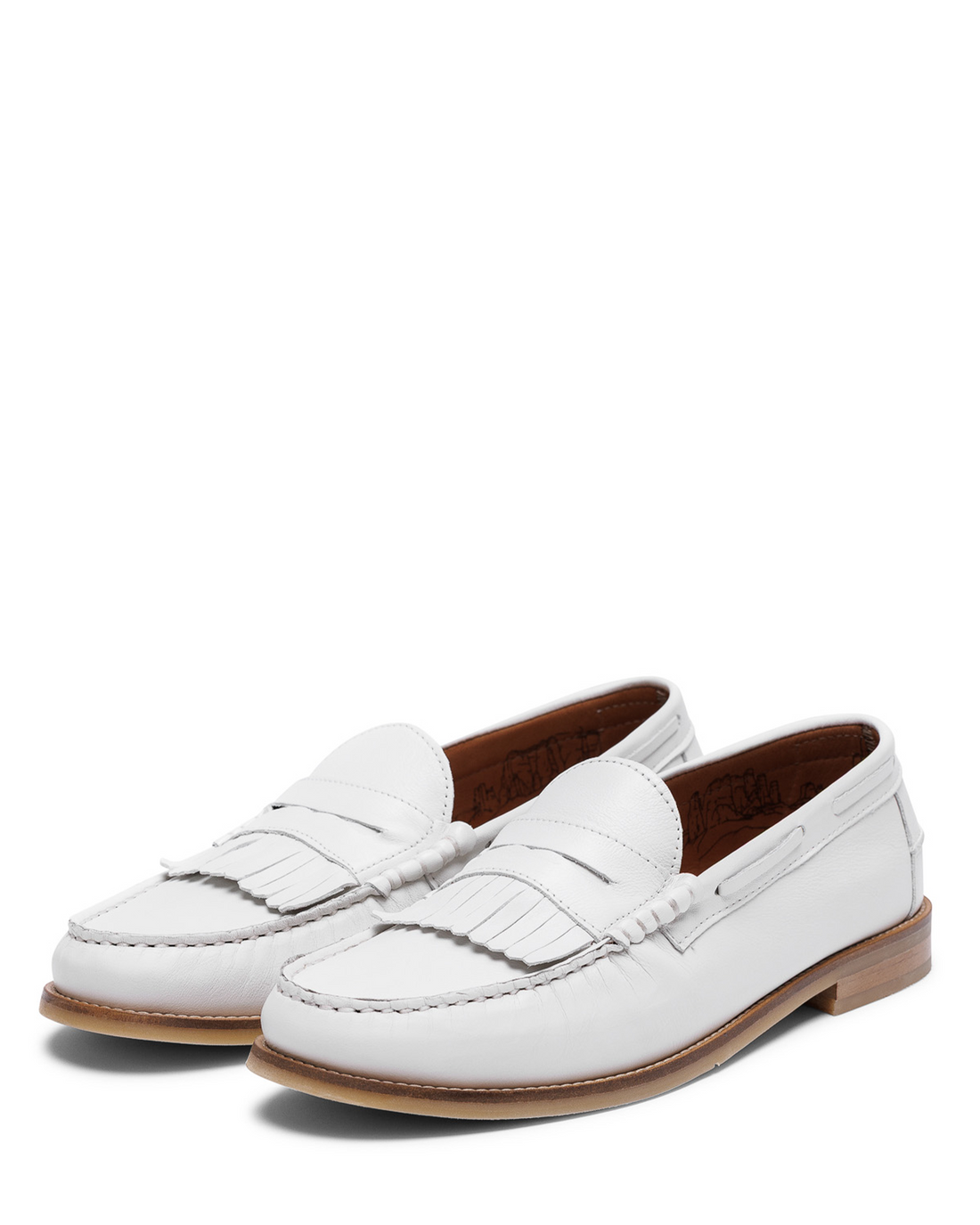 Ravello White Leather