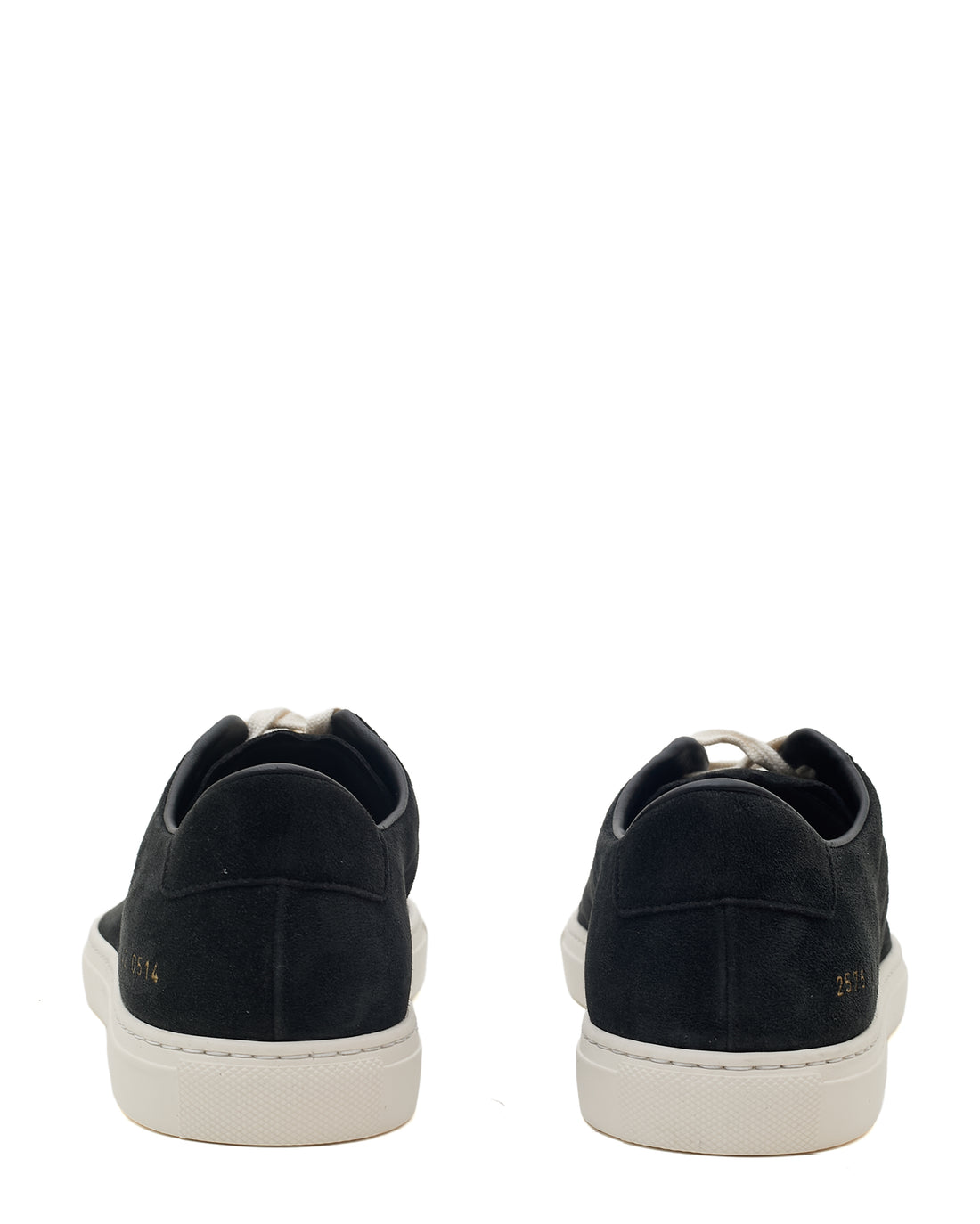 Achilles Slim Premium in Off Black Suede 2576 0514