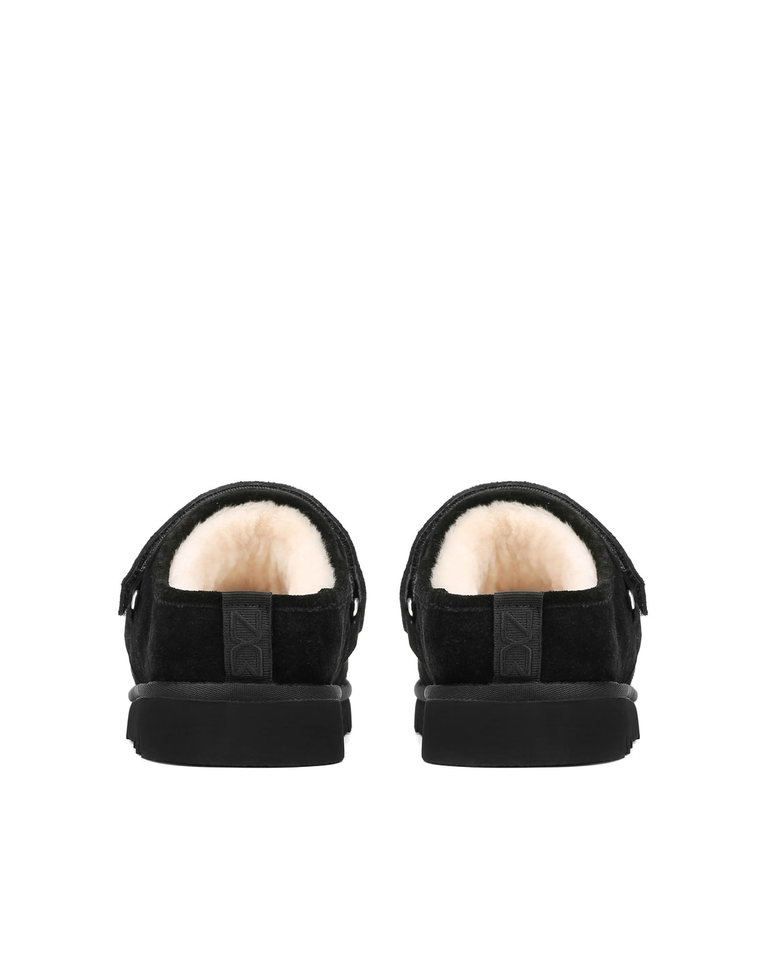 Alma Black Hairy Suede