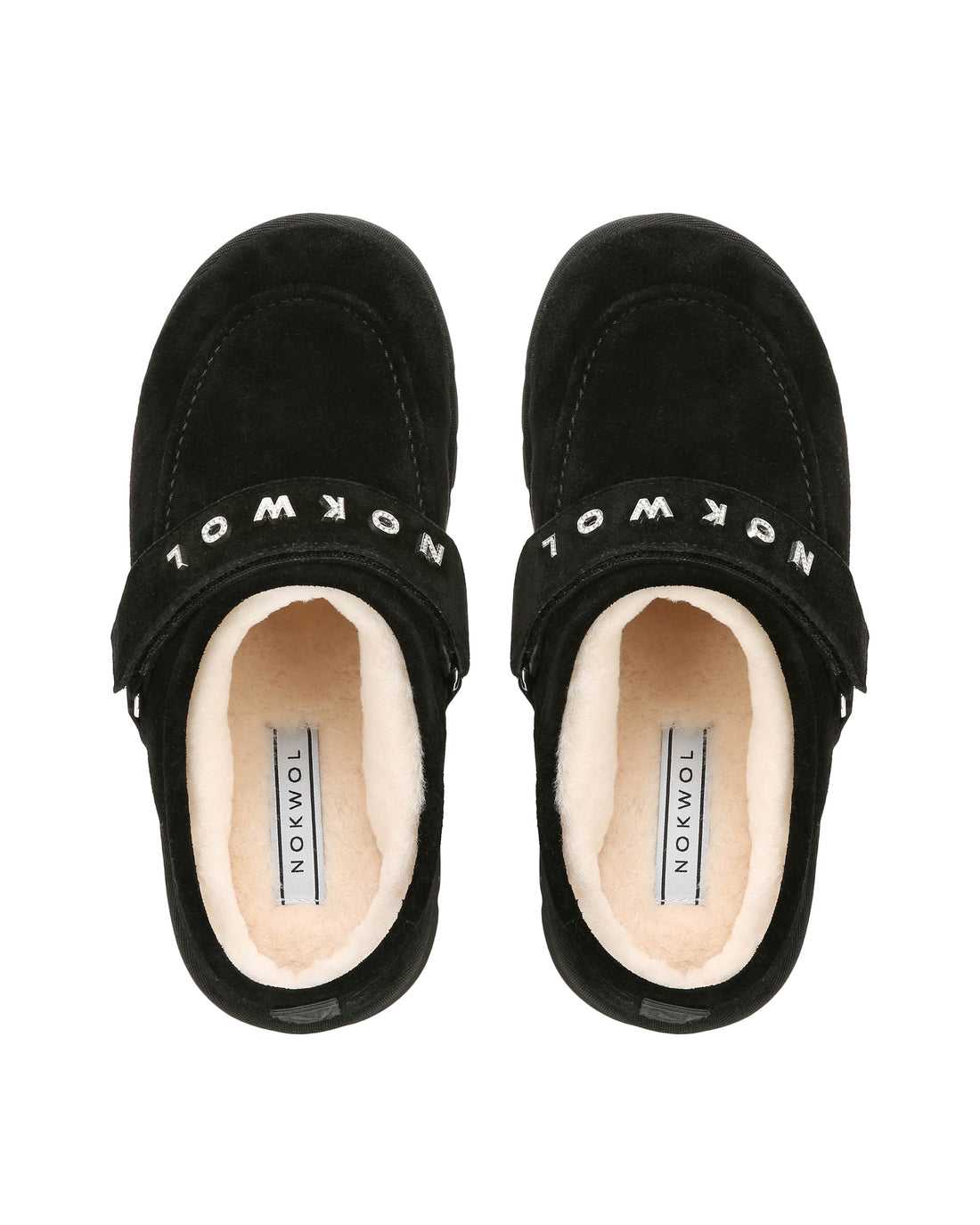 Alma Black Hairy Suede