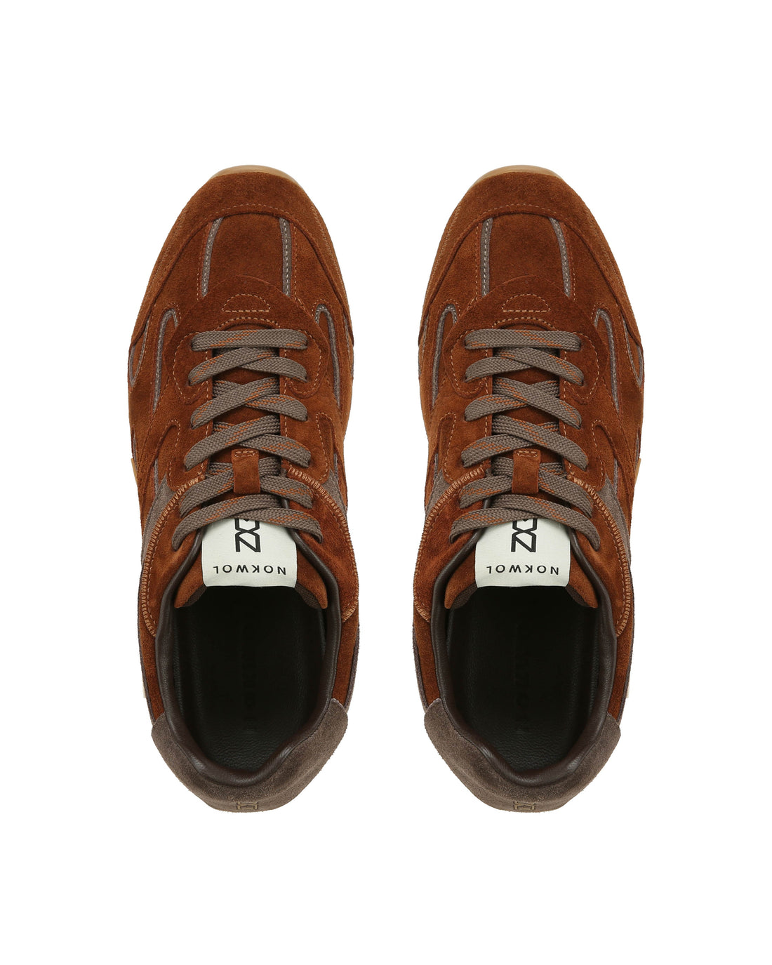 Alpha-M Cognac Suede