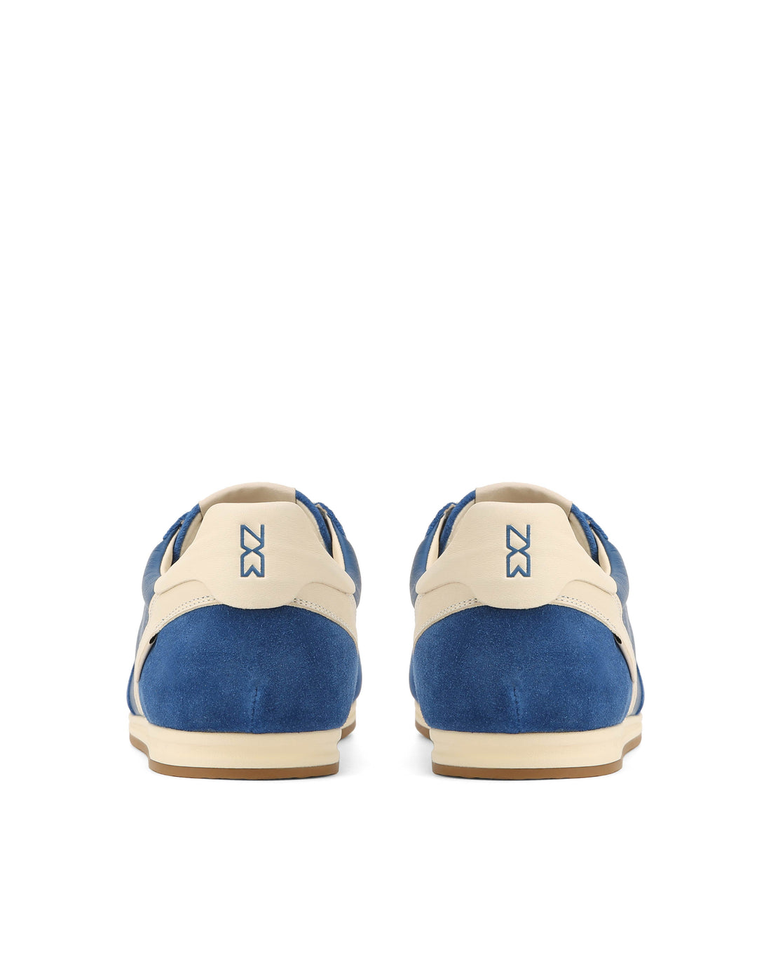 Ari-M Blue/Off White Suede/Leather