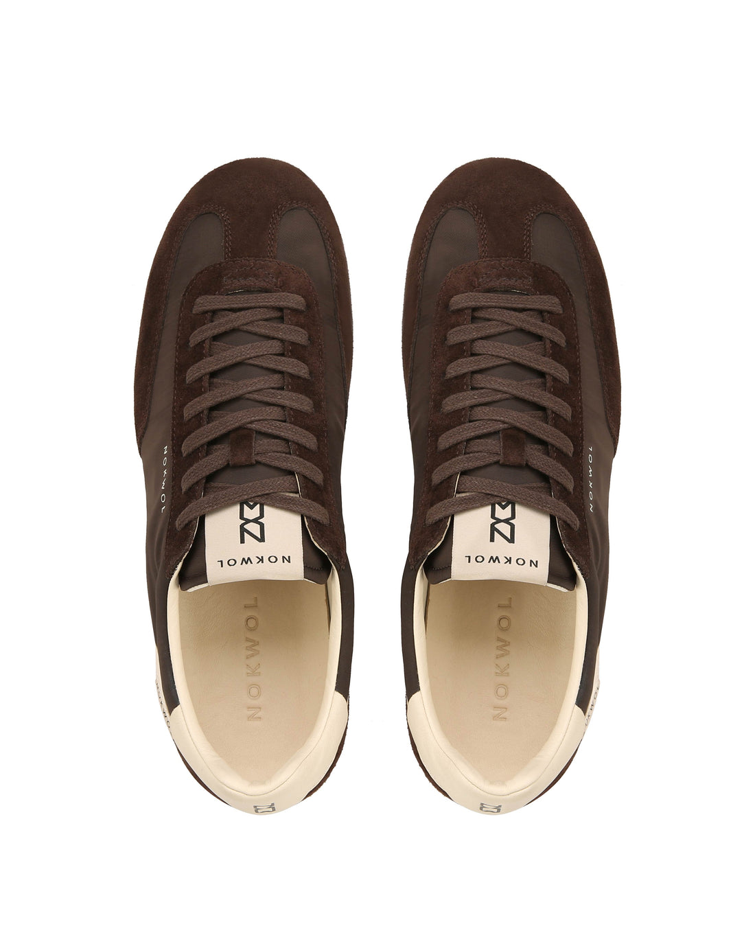 Ari-M Moka/Off White Suede/Nylon