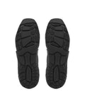 Atlas Black Leather Sneakers - sole view