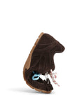 Atlas Brown Suede Sneakers - side angled view