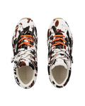 Atlas Brown Pony Sneakers - top view