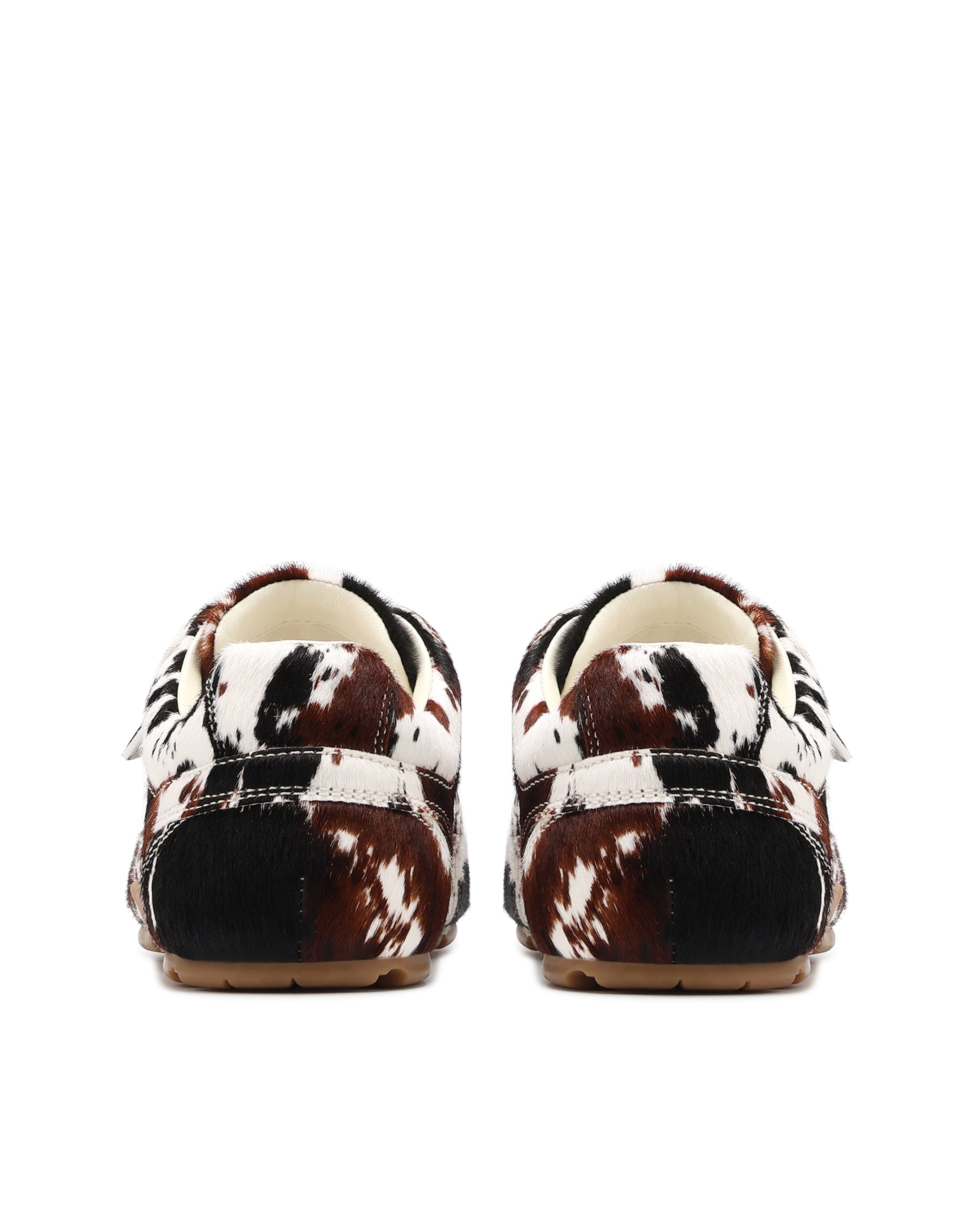 Atlas Brown Pony Sneakers - back view