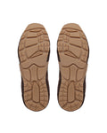 Atlas Brown Suede Sneakers - sole view