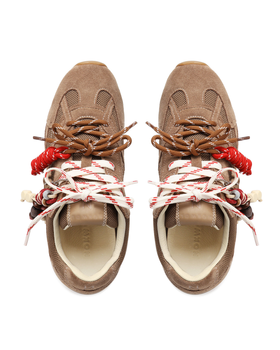 Atlas Mesh Mushroom Suede