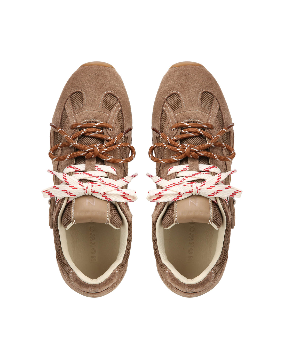 Atlas Mesh Mushroom Suede