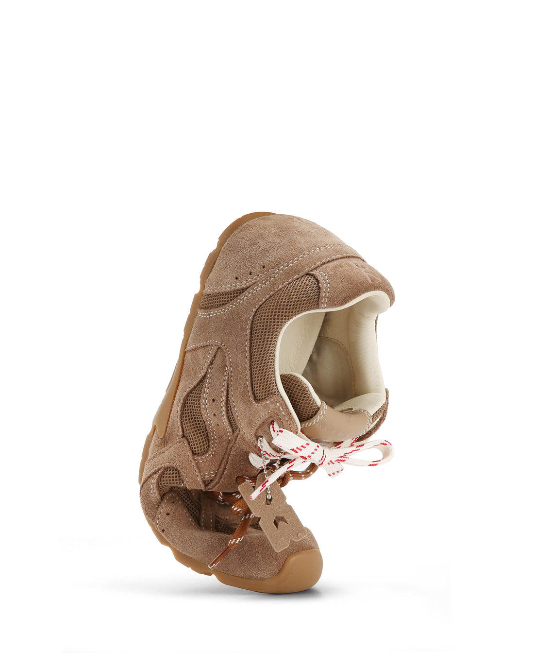 Atlas Mesh Mushroom Suede