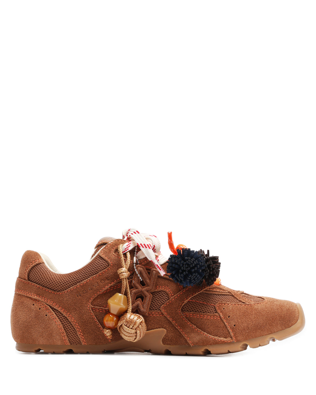 Atlas Mesh Tan Suede