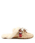 Atlas Mule Beige Suede - side view