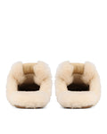 Atlas Mule Beige Suede - back view