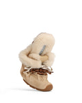 Atlas Mule Beige Suede - angled view