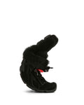 Atlas Mule Black Suede Mules - angled view