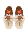 Atlas Mule Tan Suede - top view