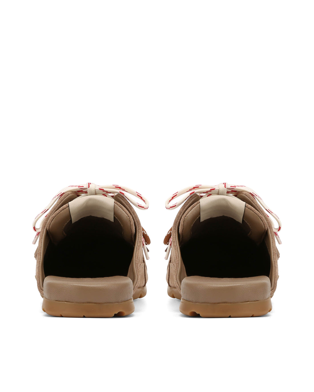Atlas Slide-M Mushroom Suede Mules - Nokwol