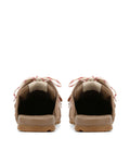 Atlas Slide-M Mushroom Suede Mules - back view