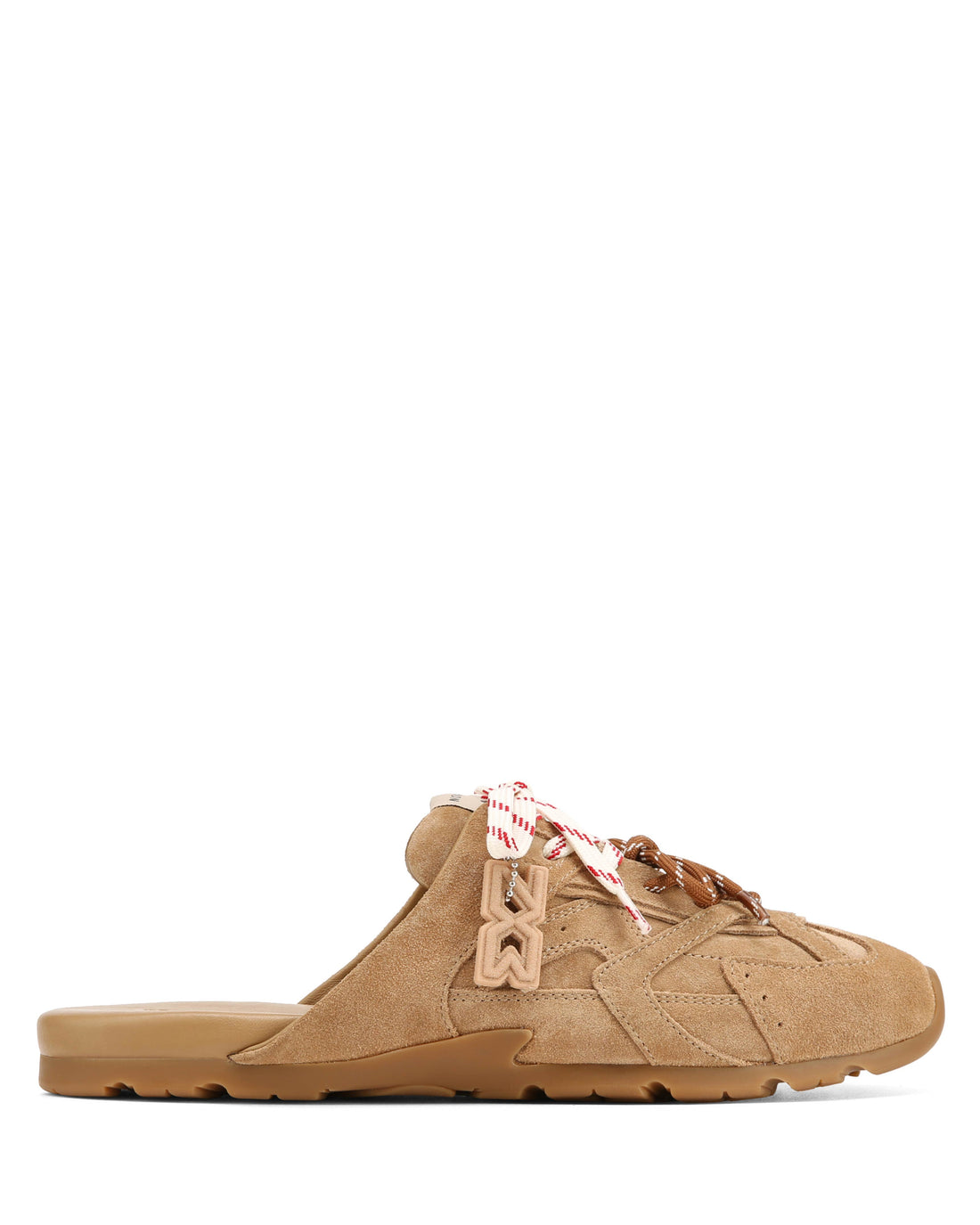 Atlas Slide-M Sandstone Suede Mules - Nokwol