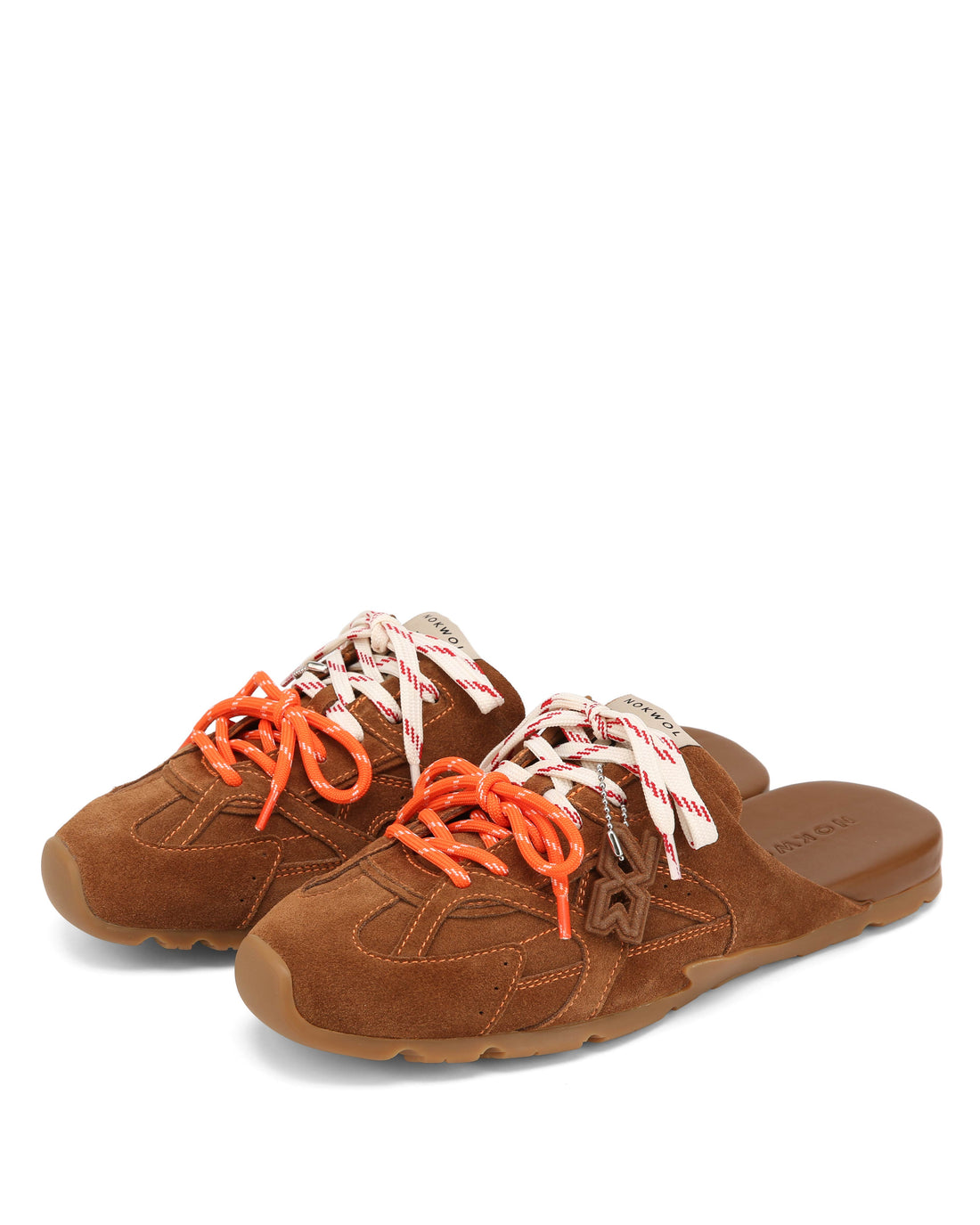 Atlas Slide-M Tan Suede Mules - Nokwol