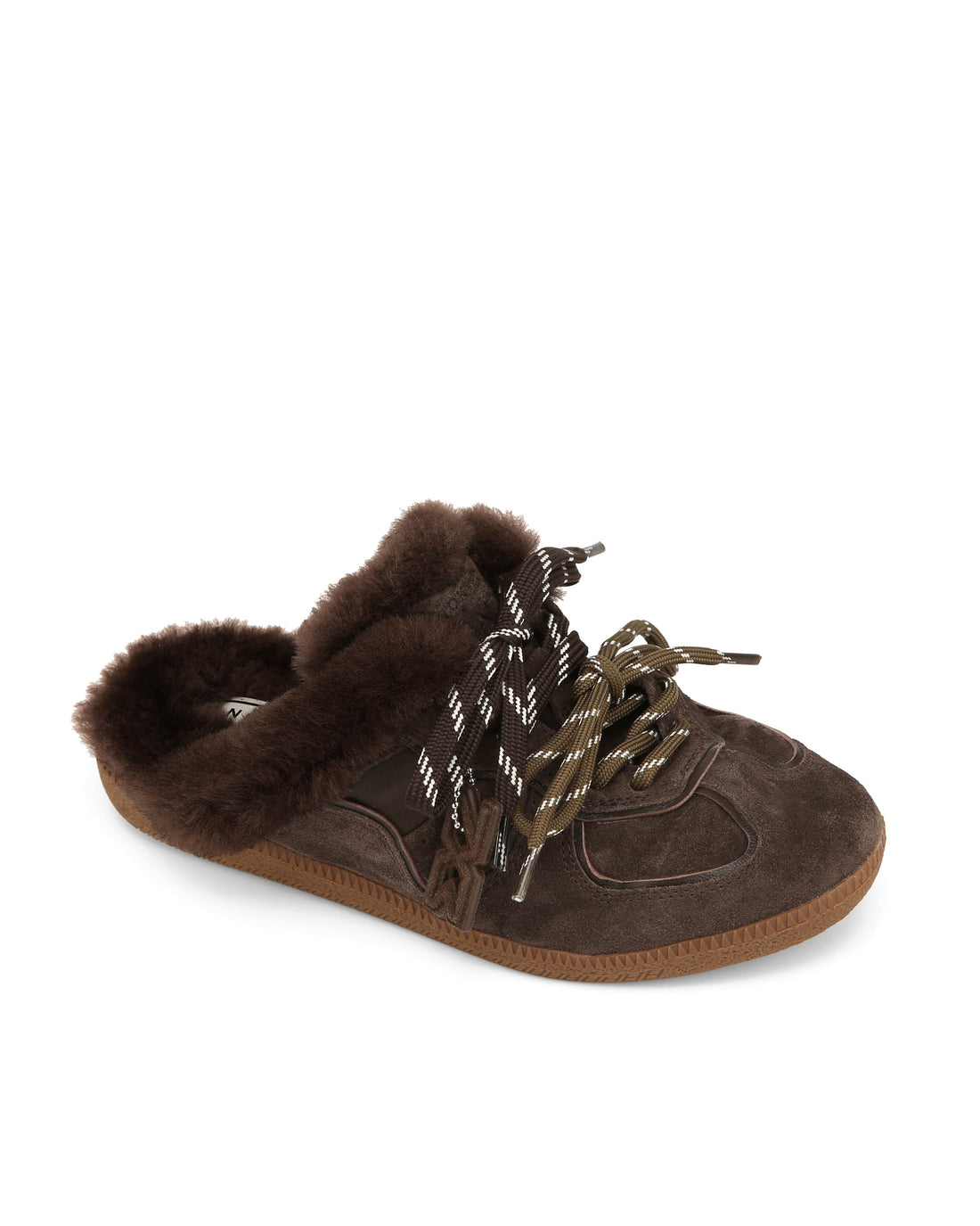 August Mule Umber Suede