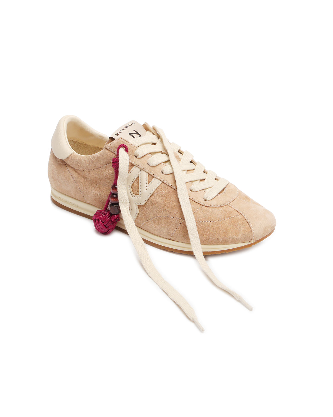 Avenue Beige/Off White Suede/Leather