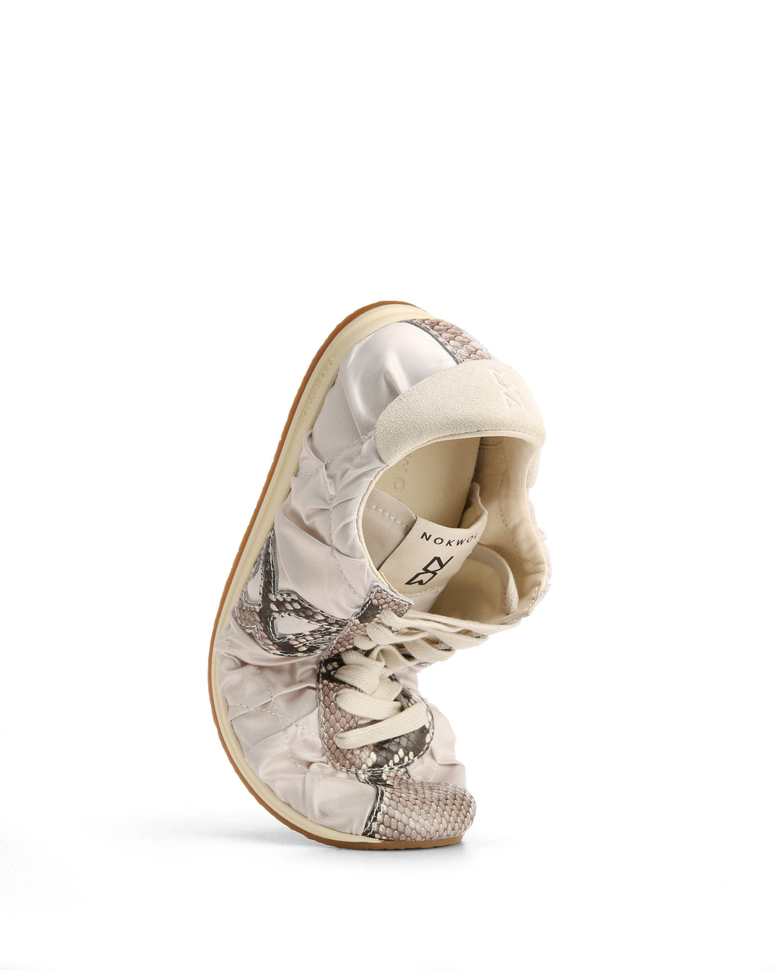 Avenue Grey Satin/Snake