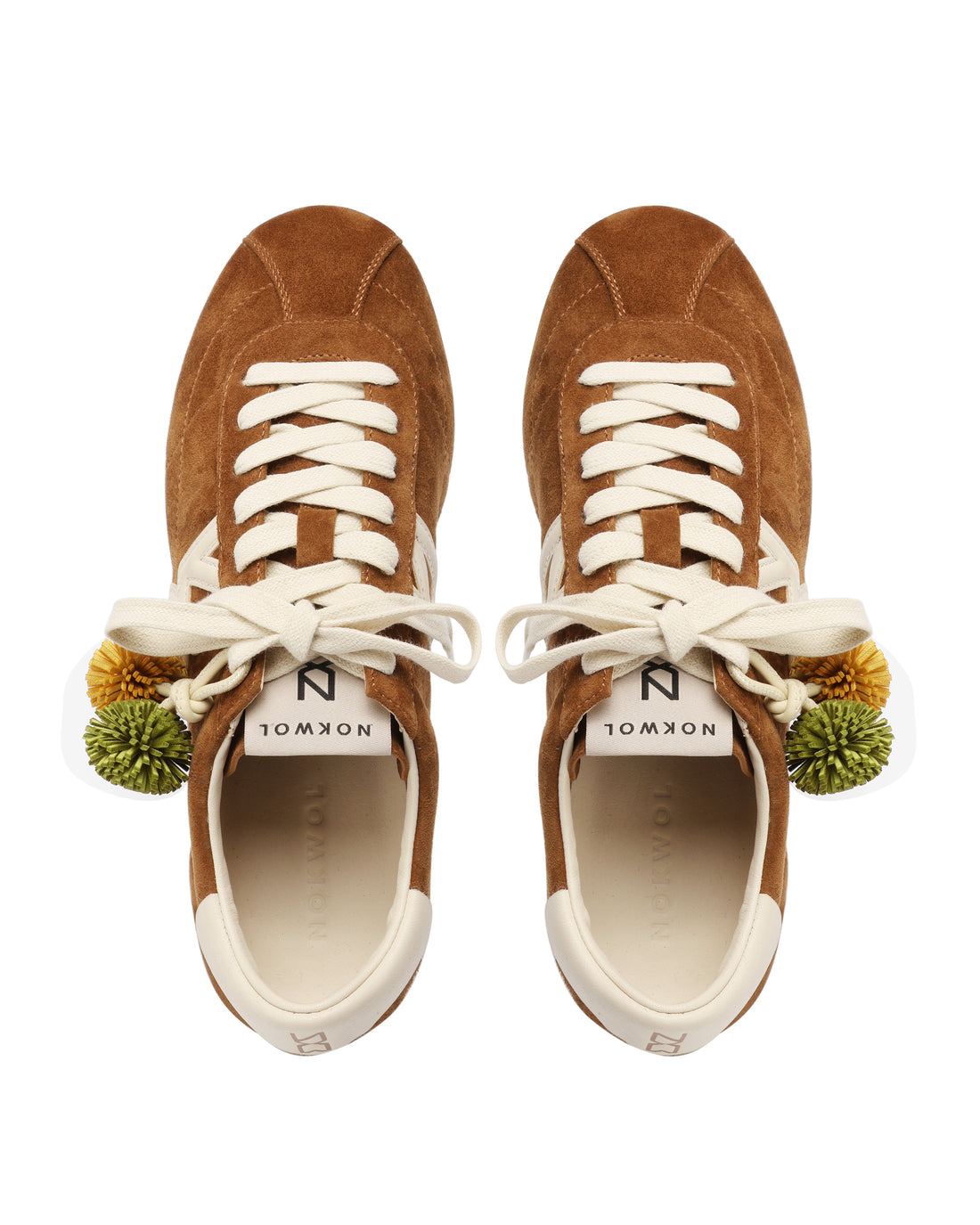 Avenue Tan/Off White Suede/Leather