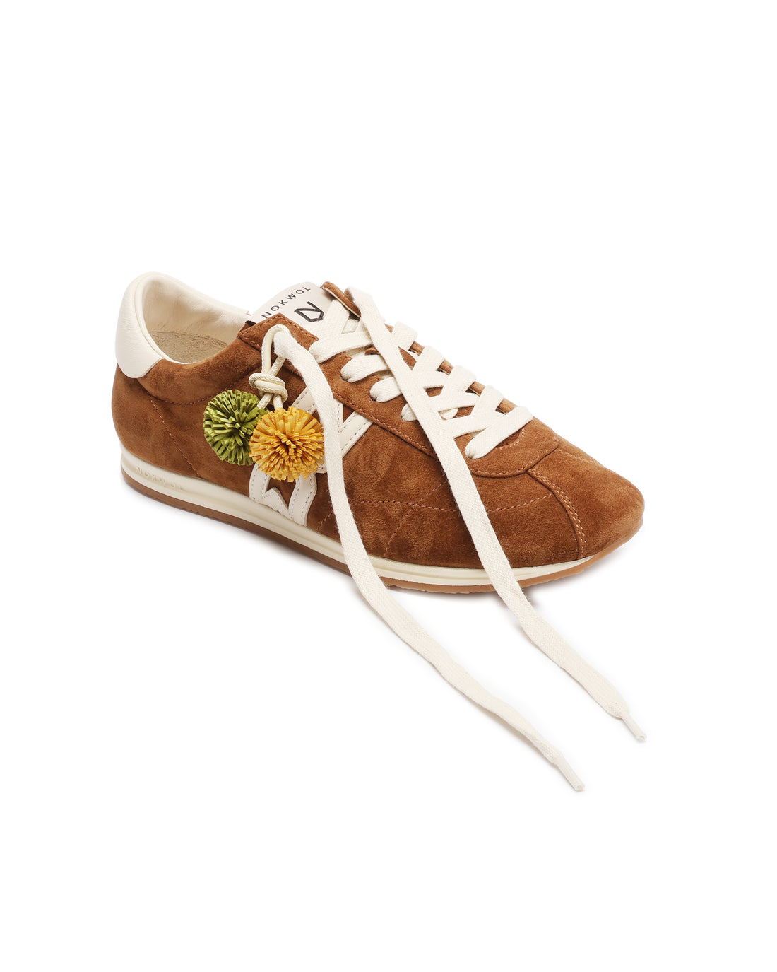 Avenue Tan/Off White Suede/Leather