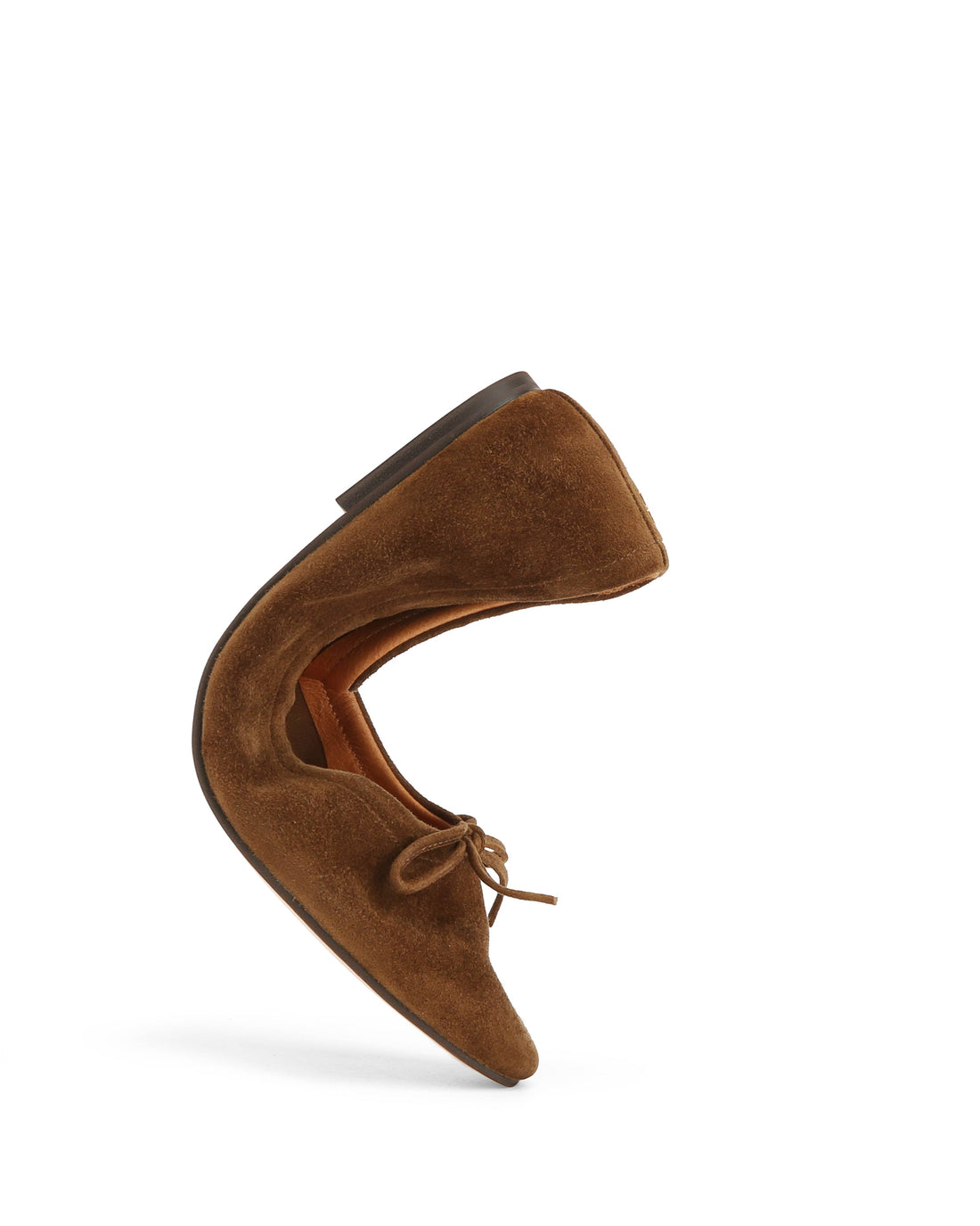 Avery Walnut Suede