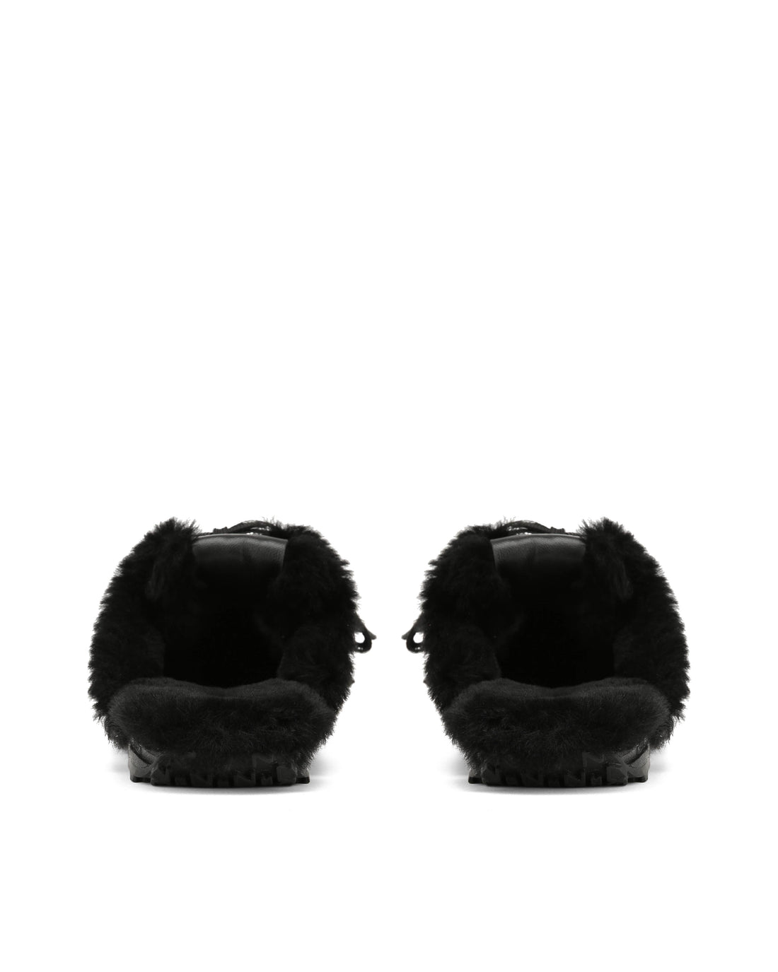 Beat Mule Black Suede/Nylon