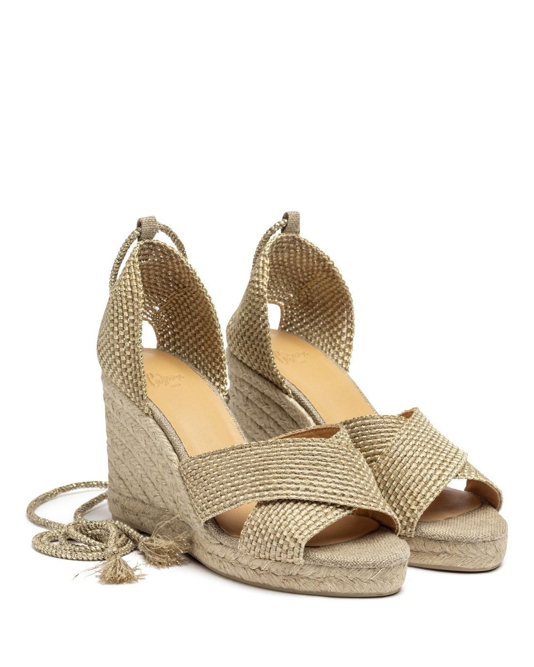 Becca 8 Oro Wedge Espadrille
