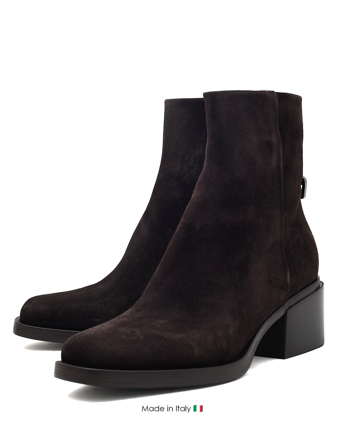 E4421 Dark Brown Boot Suede