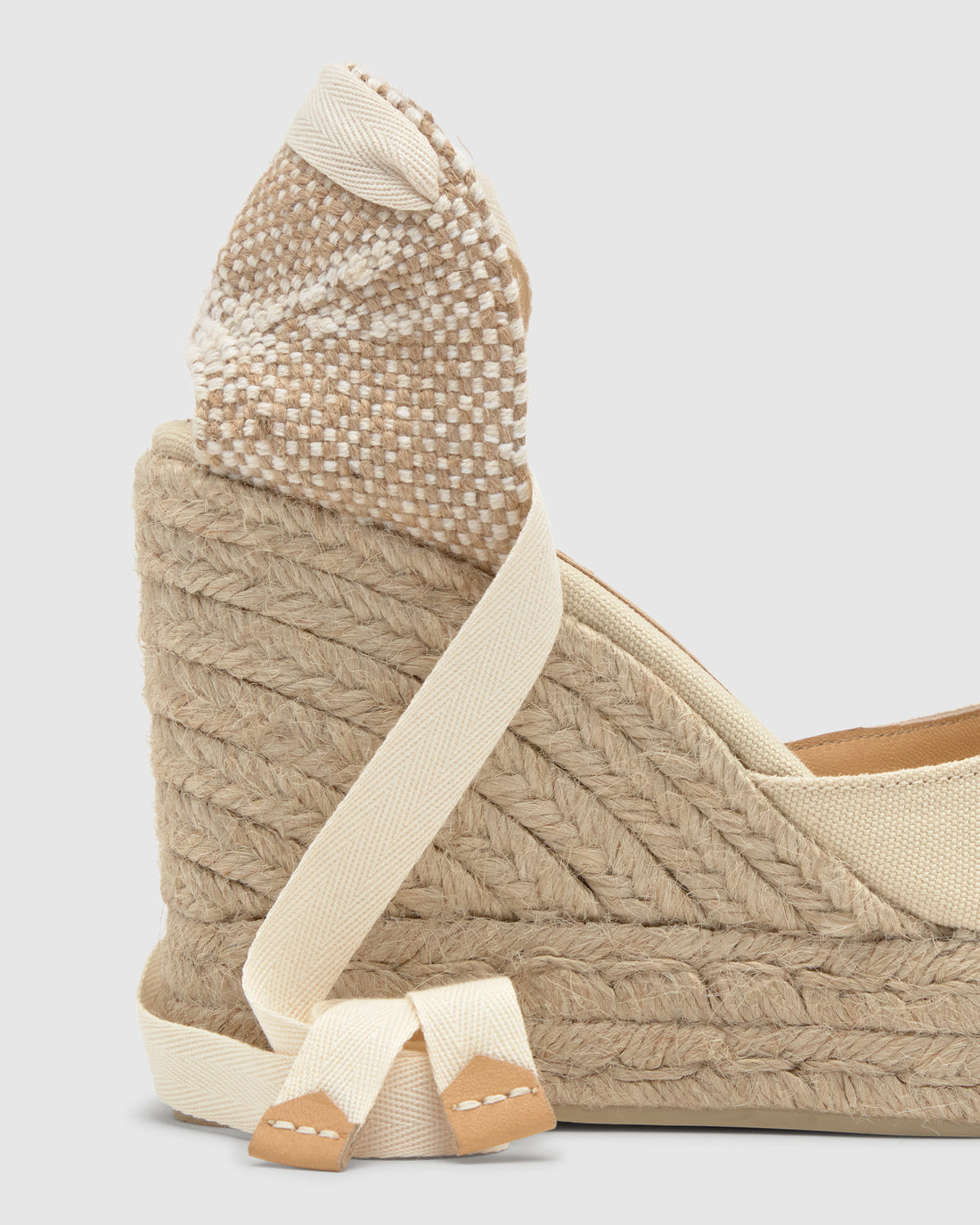 Carina C 8ED Ivory Wedge Espadrille