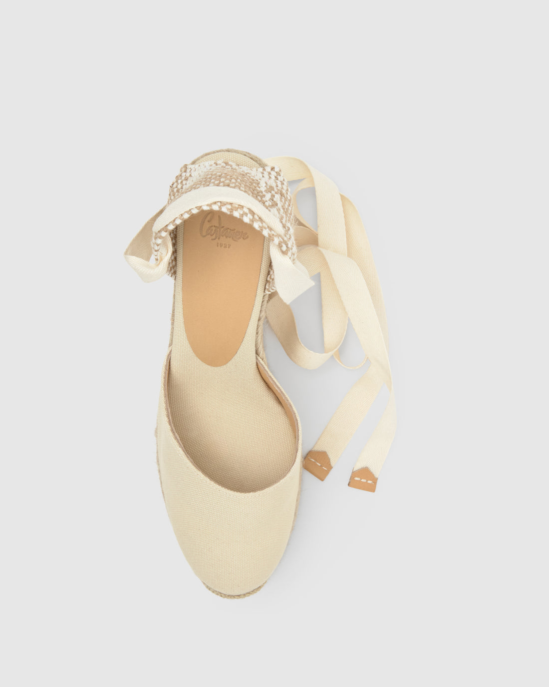 Carina C 8ED Ivory Wedge Espadrille