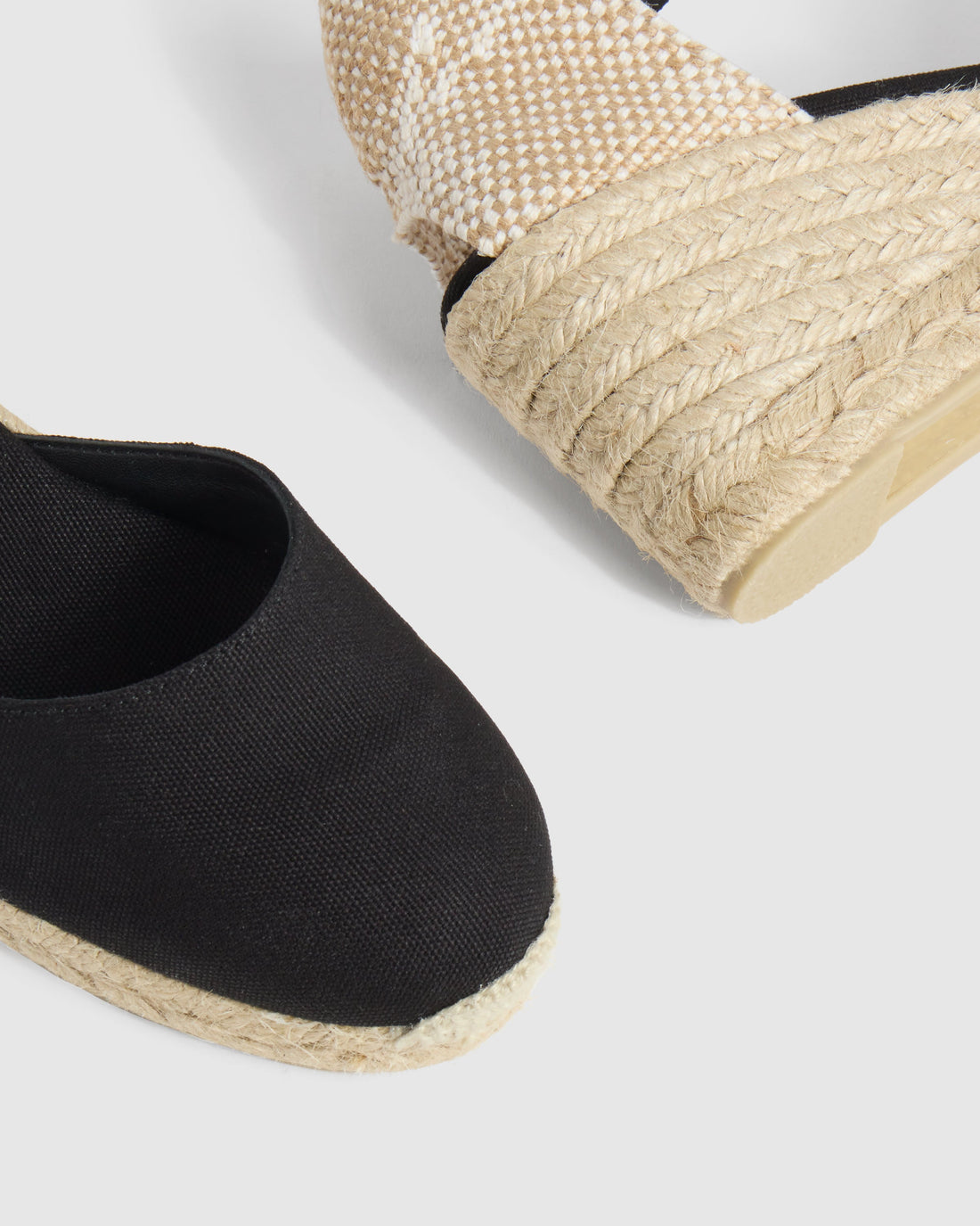 Carol 6 Negro Wedge Espadrille
