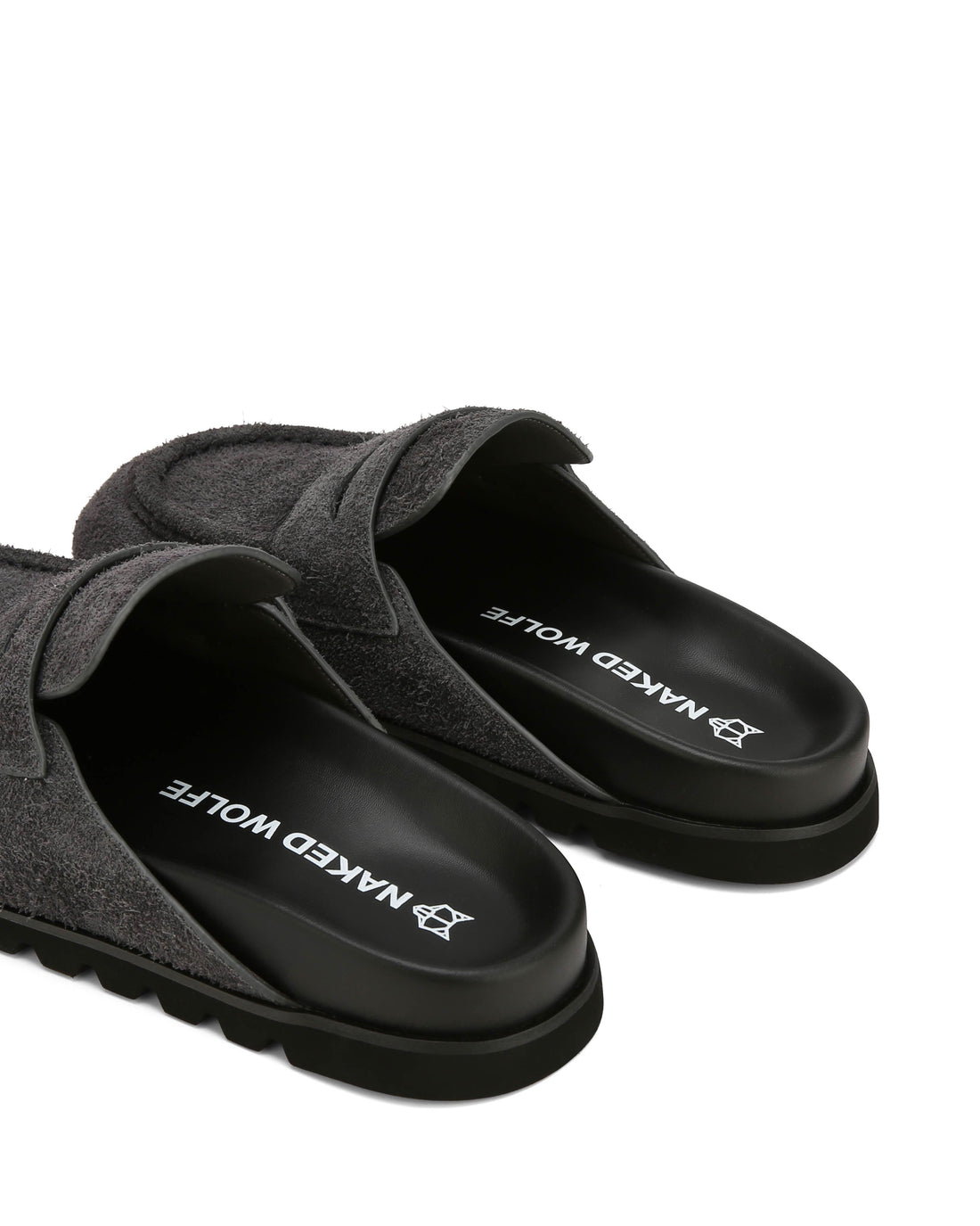 Cord Dark Grey Suede