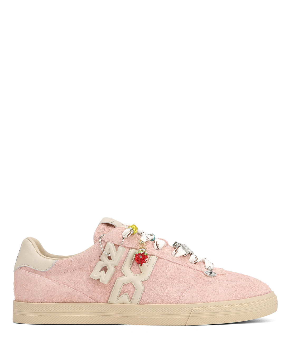 Cosmic Pastel Pink Suede