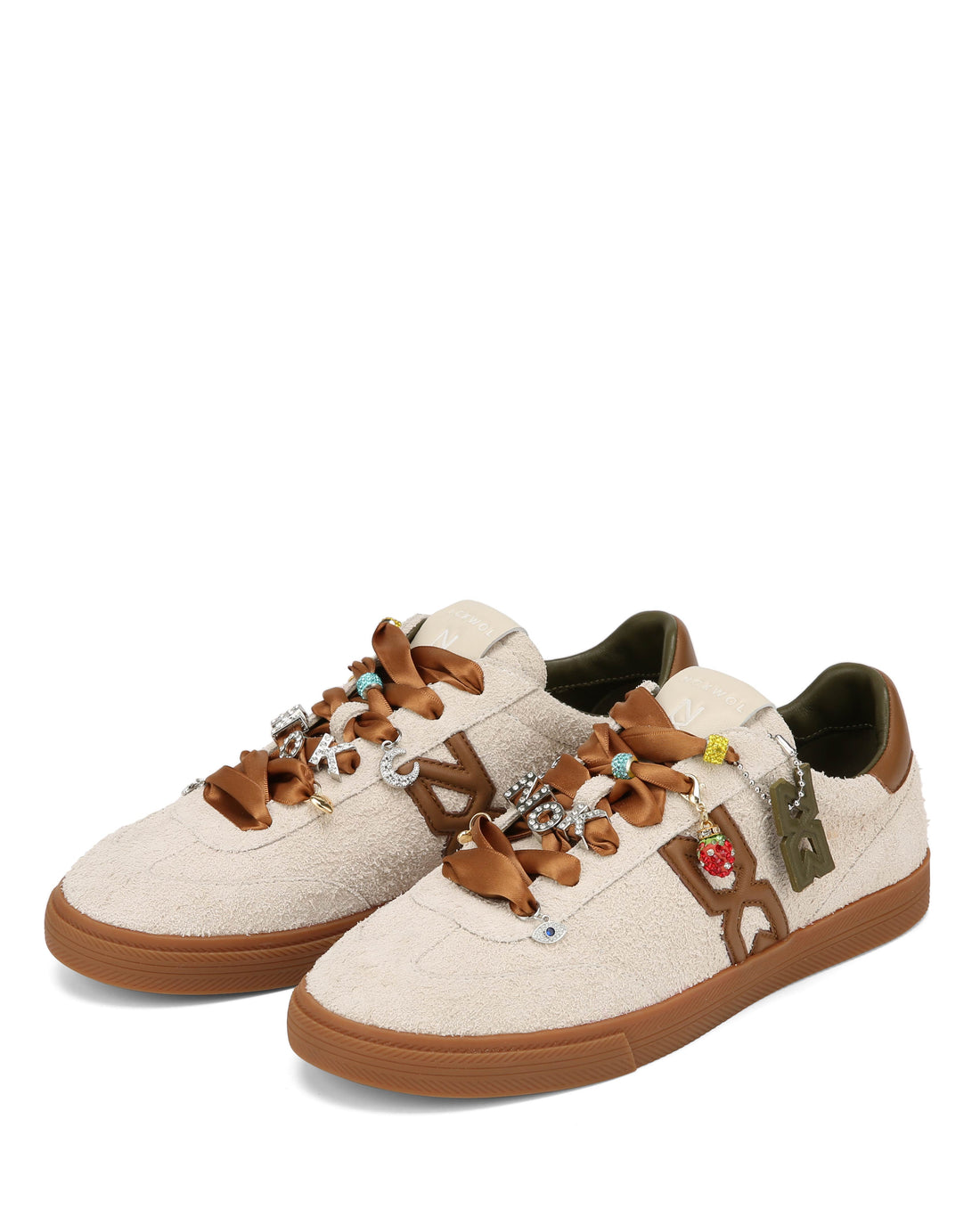 Cosmic Off White Suede