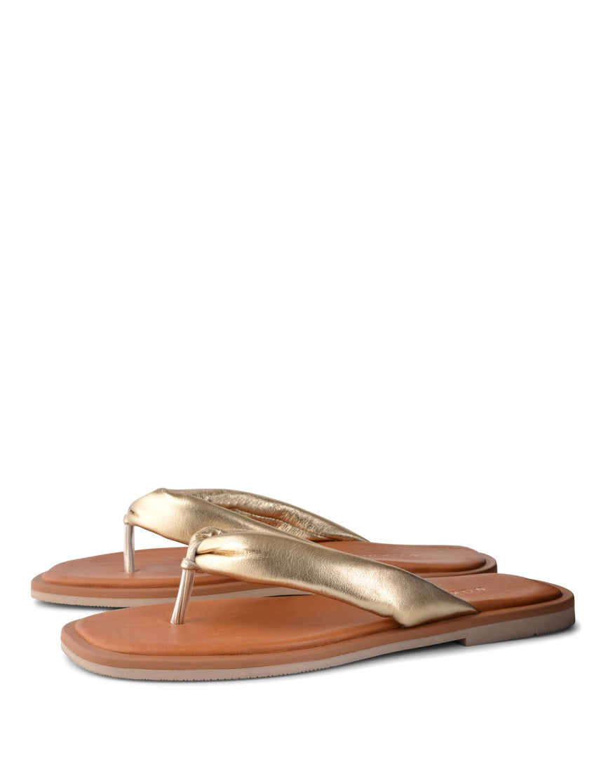 Billie Gold/Tan Leather