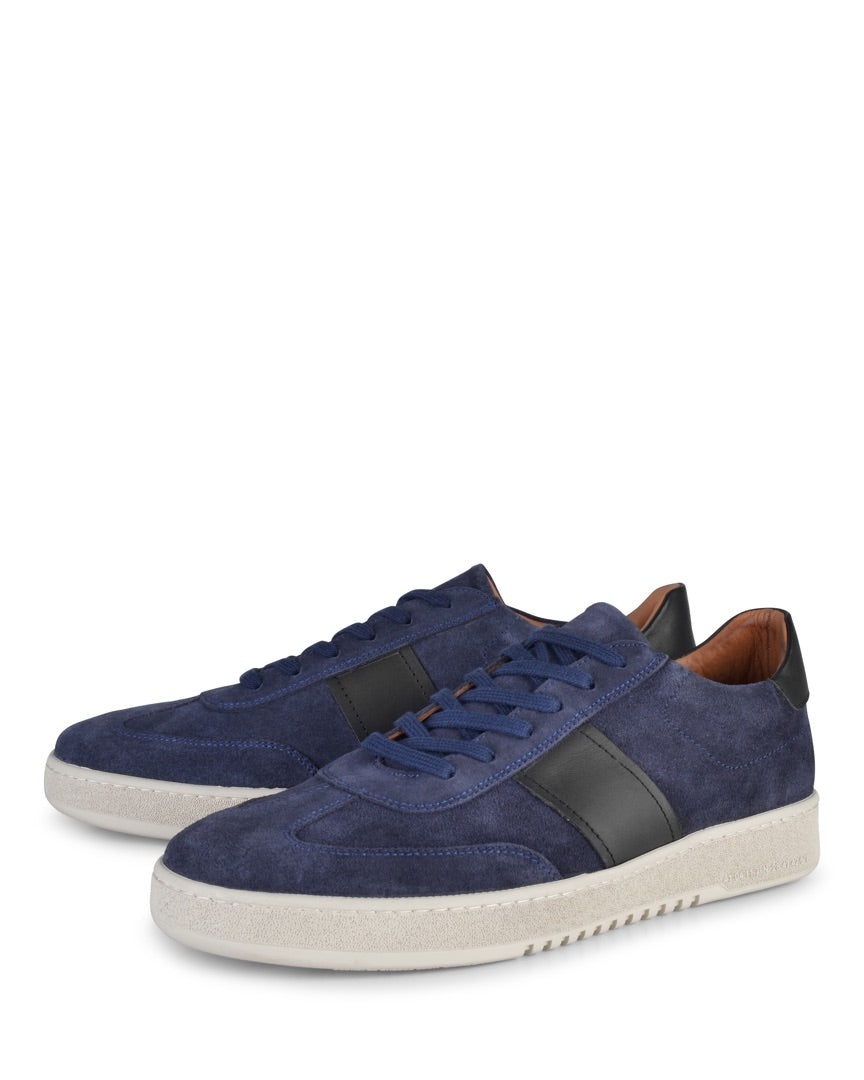 Knox Navy Suede