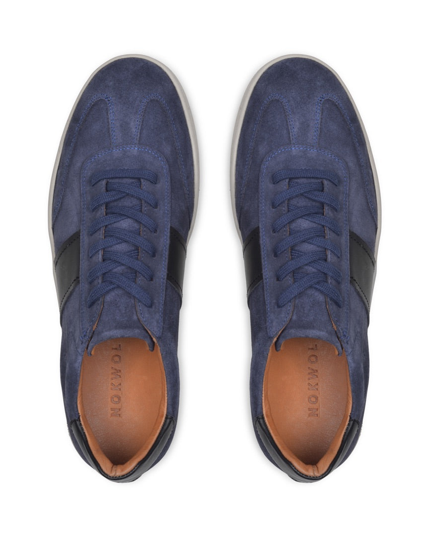 Knox Navy Suede