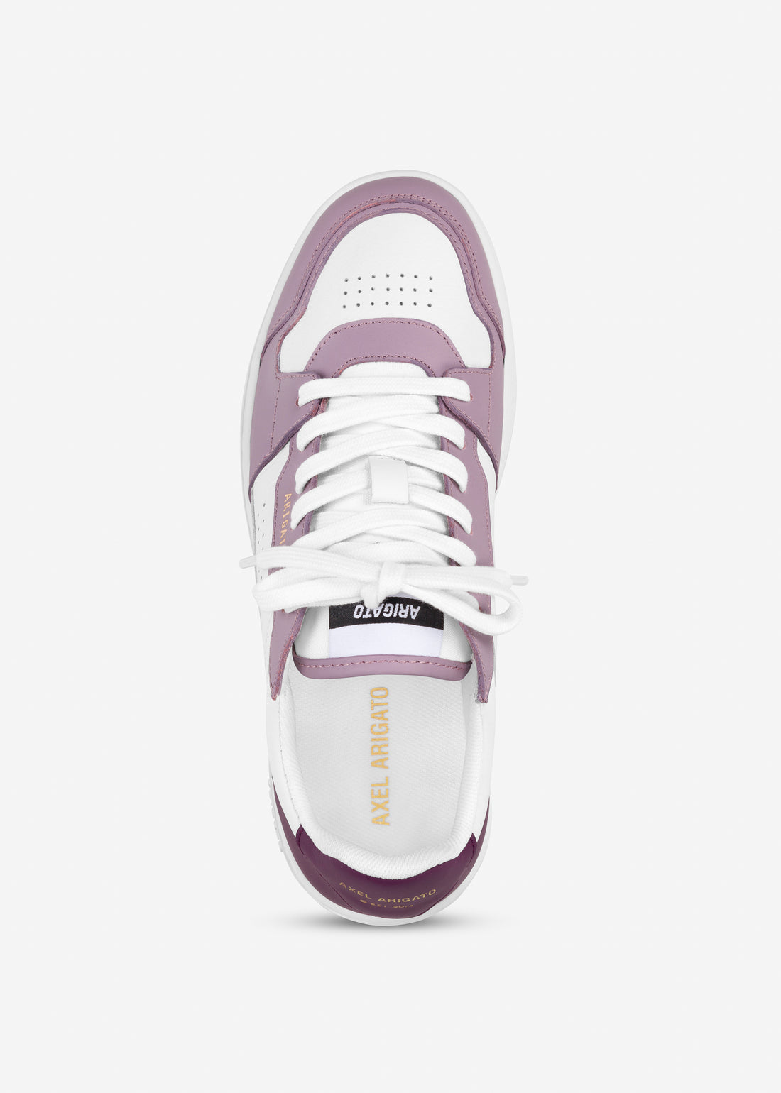 W Dice Lo Sneaker White/Purple Leather/Suede